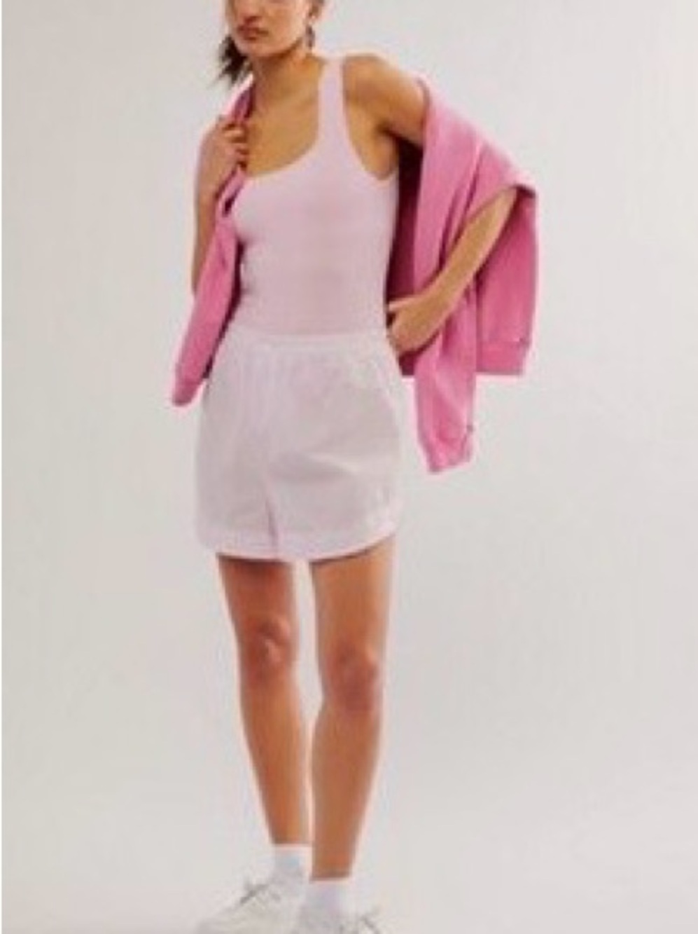Free People Luna Tencel Square Neck Bodysuit